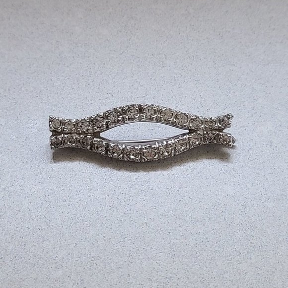 Vintage Sparkle Hair Clip - Picture 1 of 11